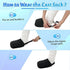 Cast Sock Toe Cover Soft for Foot Warmer Socks Walking Boot Broken Toe Ankle Orthotic Sock Protector Accessories After Surgery Orthopedic Boot Sock Leg Cast Covers (1 PCS)