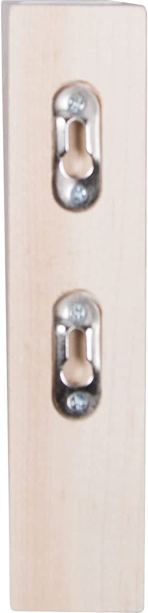 Ekena Millwork BKTW01X08X08OLRW Medium Olympic Wood Wood Brackets, 1 3/4"W x 8"D x 8"H , Rubberwood
