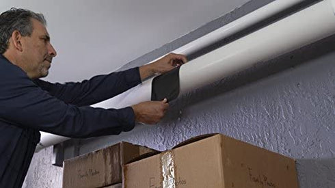 Flex Tape Rubberized Waterproof Tape, 8" x 5', Black