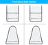 Kitchen Stand Mixer Cover,Kitchen Aid Mixer Cover Compatible With Kitchenaid Hamilton Mixers,Kitchen Aid Mixer Accessories Fits All Tilt Head & Bowl Lift Compatible 5-8 Quart Models.Clear Mixer Cover