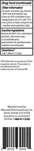 Mohnark Clotrimazole Cream USP, 1% Topical Antifungal Cream, Treats Athlete's Foot | Jock Itch Cream | Ringworm Cream