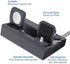 Charging Station for Apple Products,3 in 1 Aluminum Charging Stand for Apple Watch iPhone Airpods iWatch Series SE 8 7 6 5 4 3 2 1 Docking Station Holder Charger Stand with Nightstand Mode- Gray