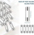 40 Pieces Replacement Fuses for Christmas Lights C9, C7 and G40 Fast-Blow Glass Fuse 5 Amp 110/ 125V TS-C7 Glass Fuses Fast Acting Cartridge Fuse Quick Blow Glass Tube Fuse 0.2 x 0.78 Inch (5 x 20 mm)