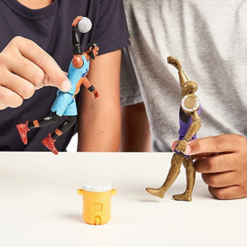 Moose Toys Space Jam: A New Legacy - 2 Pack - On Court Rivals - Lebron & Chronos, Multicolor (14579)