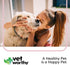 Vet Worthy Anti-Diarrhea for Dogs - Dog Supplement to Help Relieve Diarrhea, Stomach Upset, and Discomfort - Pet Digestive Health Support with Kaolin and Pectin - 4 oz
