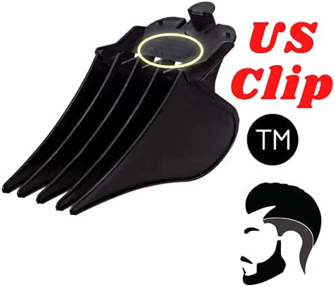 US Clip #16 Premium 2 Inch Clipper Guard Attachment (51mm) XL Large Hair Clipper Guide Extra Long Hair Clipper Comb Fits Wahl and Conair, Universal, Designed in California, USA