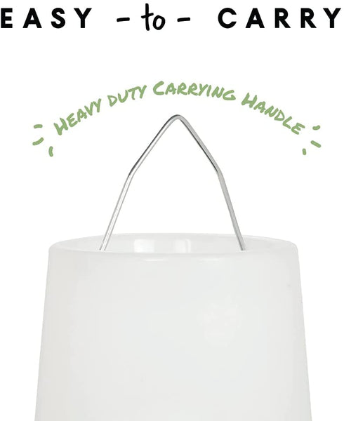 Harris Farms Free Range Hanging Poultry Feeder | Twist Lock Base | 10 Pound