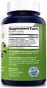 Jiaogulan 9000 mg 180 Veggie Capsules (Extract 20:1, Vegetarian, Non-GMO & Gluten-Free) Gynostemma Pentaphyllum