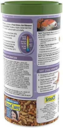 Tetra Pond 16455 Variety Blend Food, 5.29-Ounce, 1-Liter