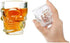 King International 1.5 Oz Shot Glass , Skull Face Heavy Base Shot Glass Set, Whiskey Shot Glass 6-Pack Perfect for Wine Tasting, Tequila, Shooter, Cocktail Pourer, Jigger-clear glass shot glasses-60ml
