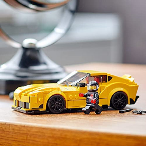 LEGO Speed Champions Toyota GR Supra 76901 Building Toy Set for Kids, Boys, and Girls Ages 7+ (299 Pieces)