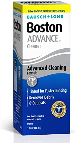 Contact Lens Solution by Boston Advance, for Gas Permeable Contact Lenses, 1 Fl Oz