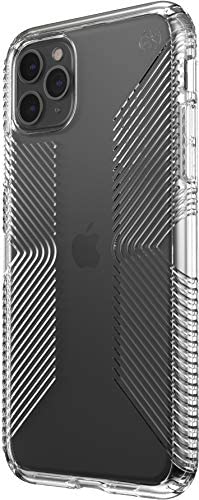 Speck Products Presidio Perfect-Clear with Grip iPhone 11 PRO Max Case, Clear/Clear (136509-5085)