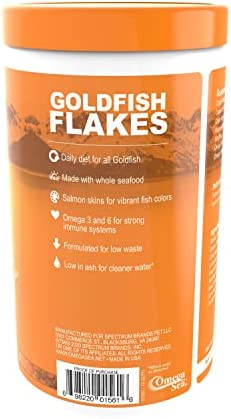 Omega One Goldfish Flakes 5.3 oz x1