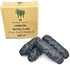Vegan Biodegradable Bamboo Charcoal Dental Floss Refill Refill | Natural Candelilla Wax | 33yds x4 | Peppermint Essential Oil | Eco Friendly Zero Waste Oral Care | 4 Pack