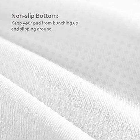 Bed Pads for Incontinence Washable Large (34" × 52"), Reusable Waterproof Bed Underpads with Non-Slip Back for Elderly, Kids, Women or Pets, Grey