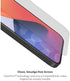 ZAGG InvisibleShield Glass Elite VisionGuard+ Screen Protector - for iPhone 12 Pro Max - Impact Protection, Scratch Resistant, Fingerprint Resistant, Smudge Resistant, Oil Resistant, clear (200106675)
