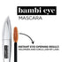 L'Oreal Paris Bambi Eye Washable Mascara, Doe Eyes, Lasting Volume, Length & Lift, Definition, No Clumping, No Smudging, Black, 0.28 Fl. Oz