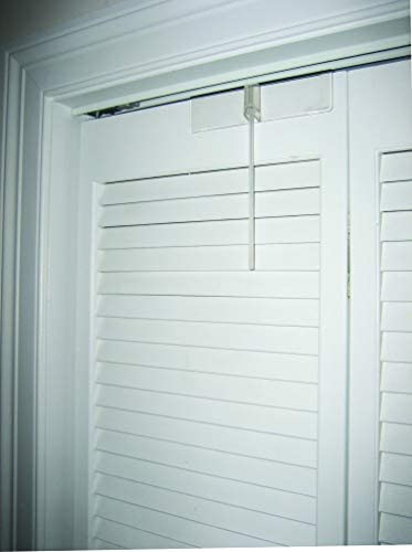 Safety Innovations Complete Deluxe Bi-fold Door Lock - (2- Pack) - Fits Bi-Fold Doors from 1 1/8" - 1 3/8" Thick - Made from Unbreakable Clear Polycarbonate