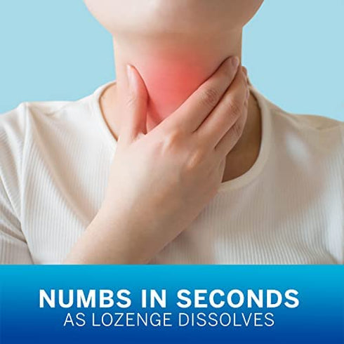 Chloraseptic Sore Throat Lozenges, Cherry 18 Count
