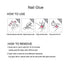 Press on Nails Short Oval False Nails Glossy Fake Nails- Melayous 24 Pcs Round Nails Glue on Nails Stick on Nails, Full Cover Artificial Acrylic Nails with Glue for Women and Girls (White)