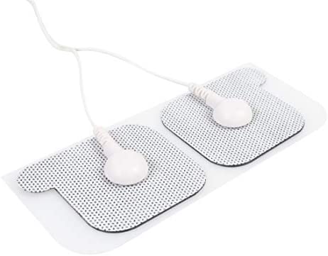 AccuRelief Universal TENS Unit Supply Kit - TENS Unit Pads and Lead Wires - for AccuRelief Single and Dual Channel TENS Devices and TENS Units with Snap Electrodes, 2 Count (Pack of 8) Electrodes.