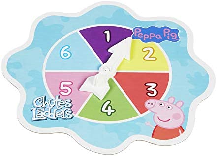 Chutes and Ladders: Peppa Pig Edition Board Game for Kids Ages 3 and Up, Preschool Games for 2-4 Players, Kids Board Games, Kids Games