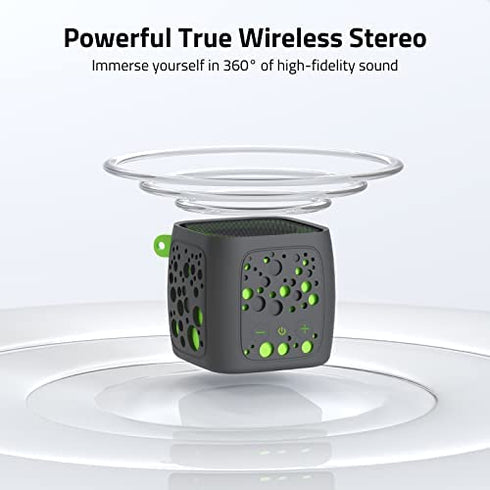 ALLWAY Mini Bluetooth Speaker, Small Portable Bluetooth Speakers with Loud Stereo Sound, Rich bass,TF Card Port,Bt 5.0 Speakers Bluetooth Wireless for Laptop,iPhone,Echo,Car Bocina Travel Gadgets