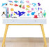 Kids Stickers 500+ 10 Different Sheets, 3D Puffy Sticker for Kids, Bulk Scrapbooking, Ocean Animal Stickers for Boys Girls Teachers Birthday Gift, Party Supplies, Reward