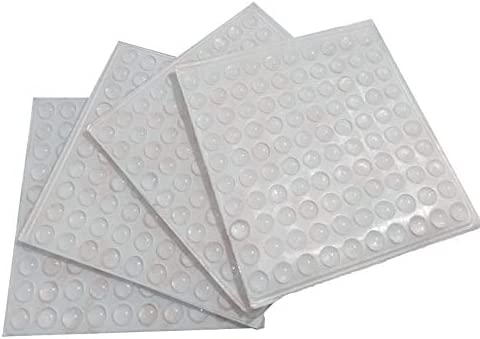 Cabinet Bumpers Drawer Bumpers Pads £¬Self-Adhesive Clear Rubber Feet Tiny Bumpons for Furniture Table Laptop 400 PCS