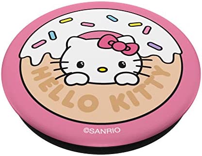 Hello Kitty Donut PopSockets PopGrip: Swappable Grip for Phones & Tablets