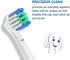 16 Count Replacement Brush Heads Compatible with Oral B Braun Electric Toothbrush, Deep and Precise Cleaning.