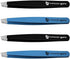 Tweezers Set - Tweezer Guru Stainless Steel Slant Tip Eyebrow Tweezers Set - Great Precision for Facial Hair, Ingrown Hair, Blackhead and Splinter Remover (4-Pack)