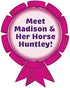 Just Play Winner's Stable Doll and Horse 11-Piece Set, 5-Inch Madison Articulated Small Doll & 7-Inch Huntley Articulated Horse, Kids Toys for Ages 3 Up, Basket Stuffers and Small Gifts