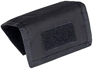 EXCELLENT ELITE SPANKER Nylon Trifold Wallet for Men ID Card Holder Tactical Military Wallet with Coin Pocket Outdoor Wallet(Black)