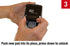 2000 PLUS 4-in-1 Self-Inking E-Message Date Stamp, 1-7/8" x 3/16" Impression, Blue and Red Ink (011098)