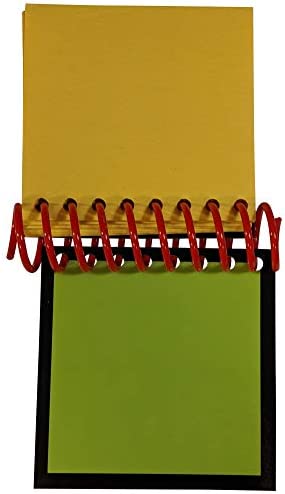 Handcrafted Handy Dandy inspired Notebook with 120 clue stickers and 1 black crayon "STEVE"