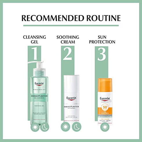 Eucerin Dermo Purifyer Oil Control Adjunctive Soothing Cream 50ml