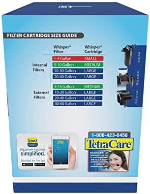 Tetra Whisper Bio-Bag Filter Cartridges For Aquariums - Unassembled