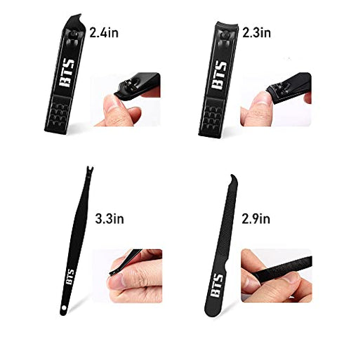 Kpop BTS Merchandise 8 In 1 Professiona Manicure Set for Army Gifts