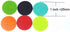 100PCS Round Essential Oil Diffuser Locket Necklace Refill Pads Thickened Washable Absorbent 1 inch Diameter(25X25MM)