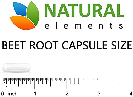 Beet Root Capsules - 1200mg Per Serving - 200 Beet Root Powder Capsules - Beetroot Powder Supports Blood Pressure, Athletic Performance, Digestive, Immune System (Pure, Non-GMO & Gluten Free)