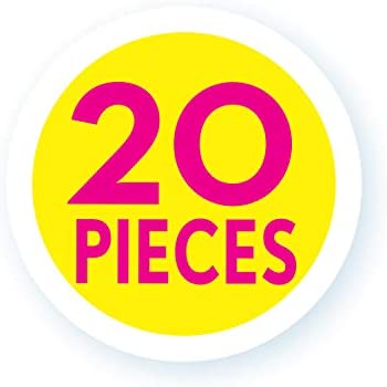 Barbie Fashionistas 8-Inch Styling Head, Blonde, 20 Pieces Include Styling Accessories, Hair Styling for Kids, by Just Play