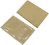 50 Pcs Clear Fornt Brown Kraft Paper for Zip Plastic Package Lock Bag Doypack Stand Up Pouch Zipper Lock Reclosable Pouch Nuts Coffee Food Storage Packaging Pack (4.7x7.9 inch)