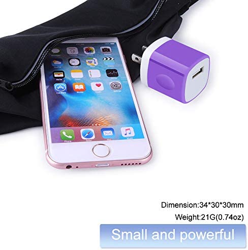 Fast Charging USB Type C Wall Charger for Samsung Galaxy Note 20/10, S22 S21 S20 FE/Ultra 5G S20+ S10 A51 A71 A11 A01 A21 A20 A50, 5V/1A Single Power Adapter Charger Block Cube 6ft USB C Cable, 2Pack