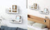 Foraineam Set of 2 Floating Shelves Wall Mounted Wood Storage Shelves Nursery Room White Wall Shelves