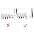 Lash Extensions Premade Fans 10D 0.07 D Curl Volume Lash Extensions Lash Fans 11mm Short Stem Volume Fans Eyelash Extensions Supplies (10D-0.07-D, 11mm)