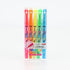 uni Propus Window Double-Sided Highlighter Pen with 4.0 mm/0.6 mm Twin Tip, 5 Color Set (PUS102T5C)