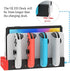 FASTSNAIL Charger Compatible with Nintendo Switch for Joy con, Charging Dock Stand Station Base and Game Card Storage Holder with 28 Game Card Slots Compatible with Nintendo Switch