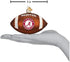 Old World Christmas University of Alabama Glass Blown Ornaments for Christmas Tree Football